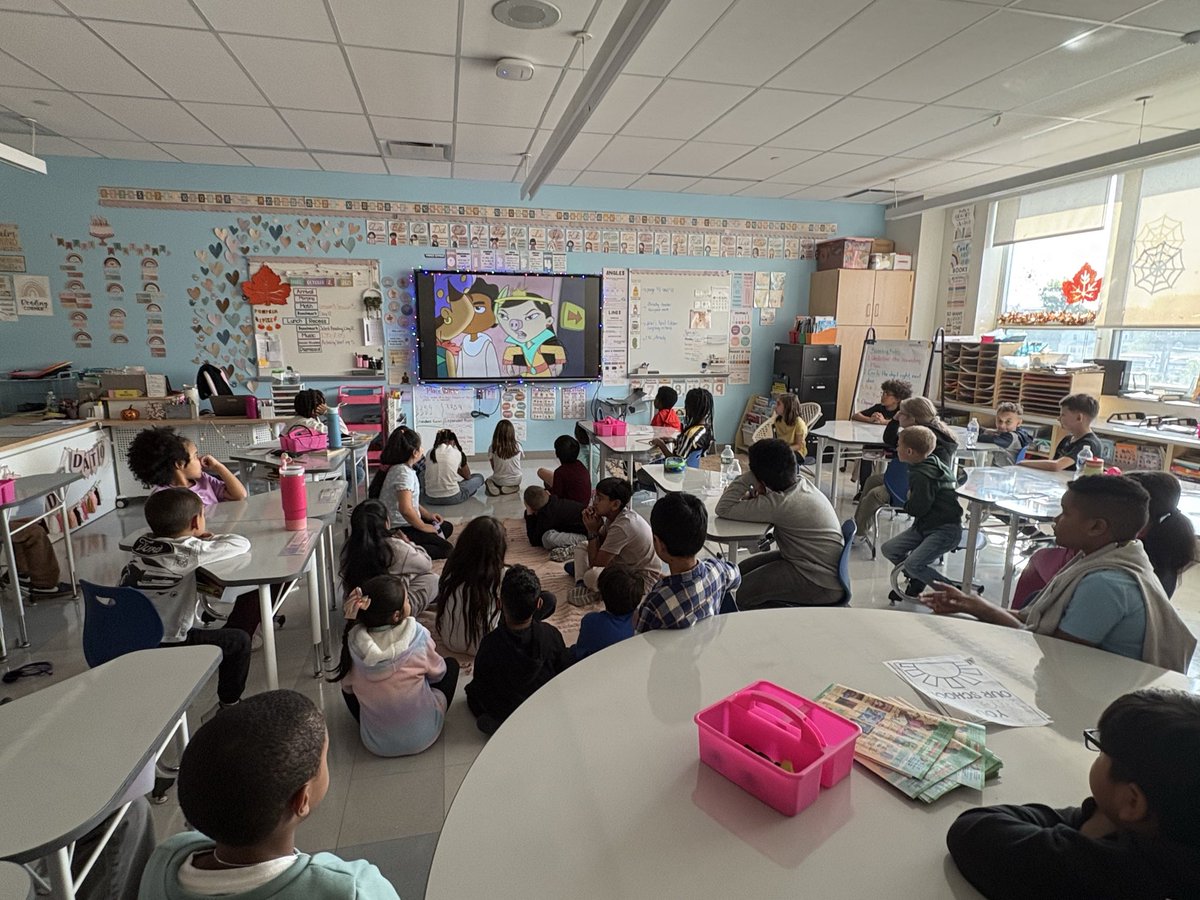MrsGRichardson's tweet photo. Spartan Sidekicks Celebrate Hispanic Heritage Month! Students enjoyed watching Maya and Miguel and got creative by coloring pictures of influential Hispanic leaders. It was a fun way to learn about culture and history. 
#RSS11
@RotellaWarren https://t.co/DrGwAurgJC