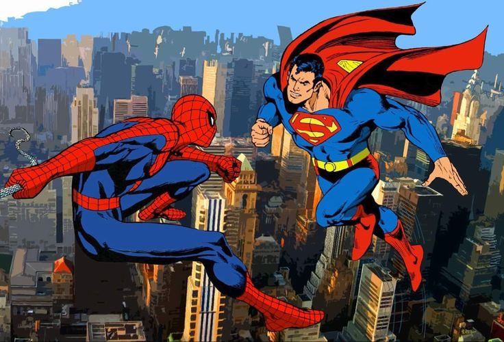 DC &amp; Marvel have officially announced a brand new ‘ superman - spiderman crossover ’ releasing next year in 2026
