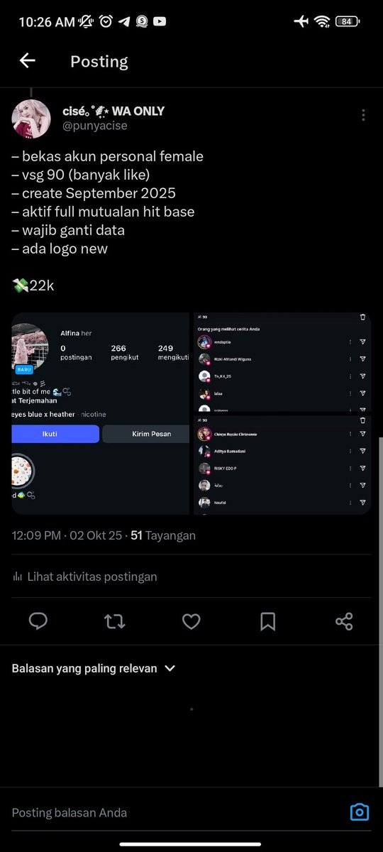 punyacise's tweet image. 