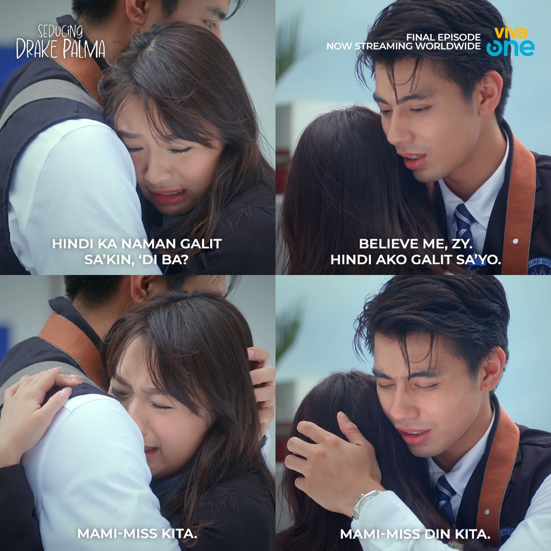 VivaOnePH's tweet image. Someone’s cutting onions. 😭Iba na rin effect ng TrippLys. Haays 💔

Watch the final episode of ‘Seducing Drake Palma’, now streaming exclusively on Viva One.

#SeducingDrakePalma #SDP #SDPEndingsAndBeginnings #SDPSeasonFinale