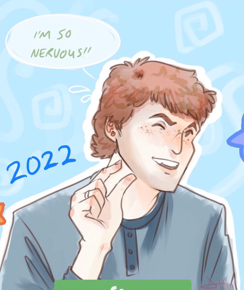 JJOneechan's tweet image. HAPPY 3 YEARS SINCE DREAM FACE REVEALED!! 😭💚
Crazy to see how much my art evolved since then!
#dreamfanart