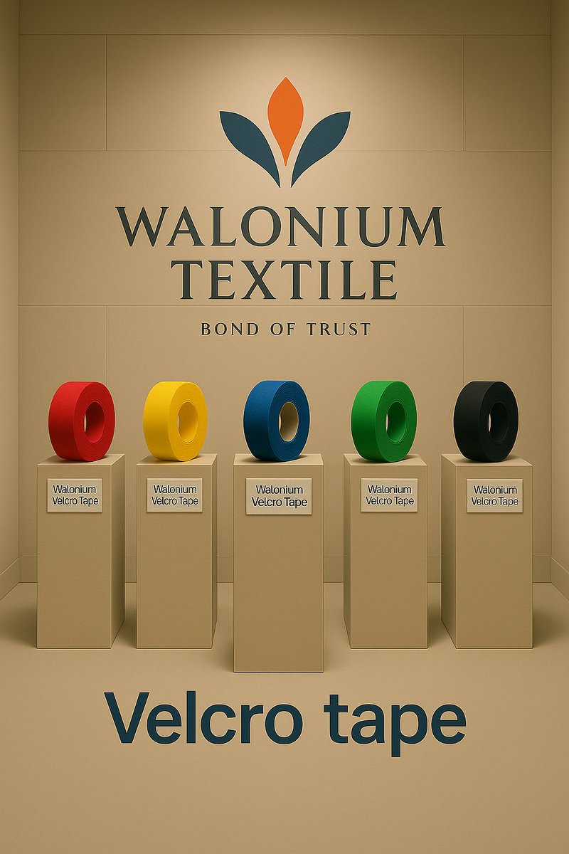 WaloniumTextile's tweet image. Vibrant colors, industrial strength. Walonium’s Velcro tapes deliver durability and design flexibility for every industry.
🌐 waloniumtextile.com
#VelcroTapes #HookAndLoop #FasteningSolutions #WaloniumTextile #BondOfTrust