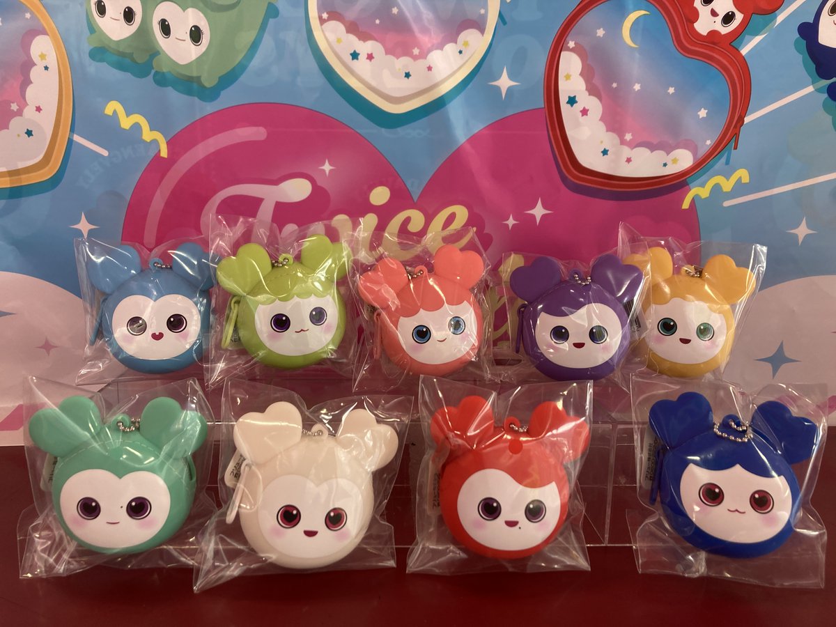 TWICE LOVELYS シリコンミニウォレット 全種セット TWICE LOVELYS シリコンミニウォレット～BABY LOVELYS