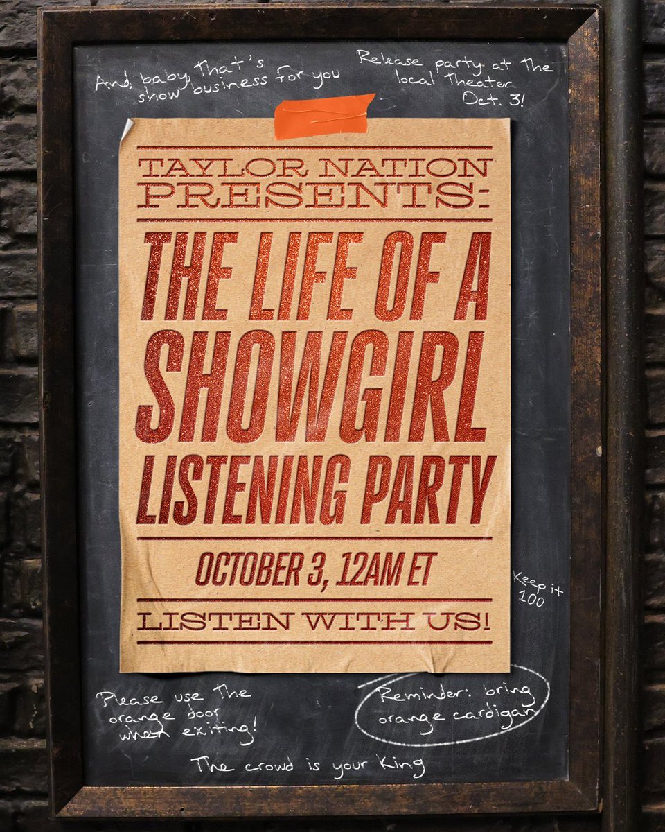 T - 30 minutes 

 #TSTheLifeofaShowgirl