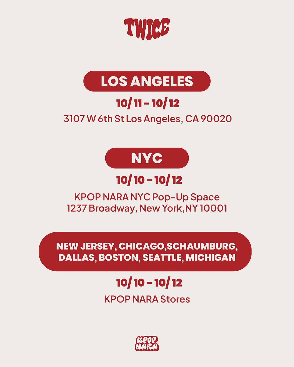 Kpop Nara will distribute FREE photocards to attendees of the