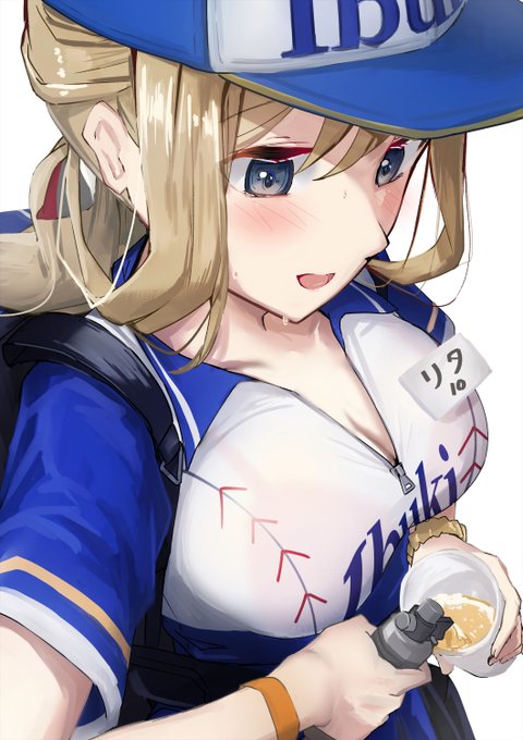 ビールの売り子のリタ #アリスギアお絵かき 