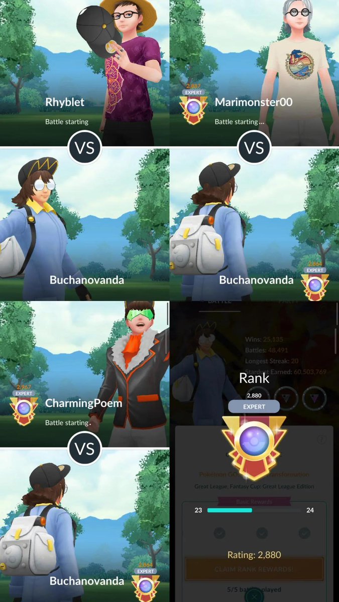 Legend push #Pokemongo #gobattleleague

Gg <a href="/CharmingPoem/">CharmingPoem🇰🇷</a>