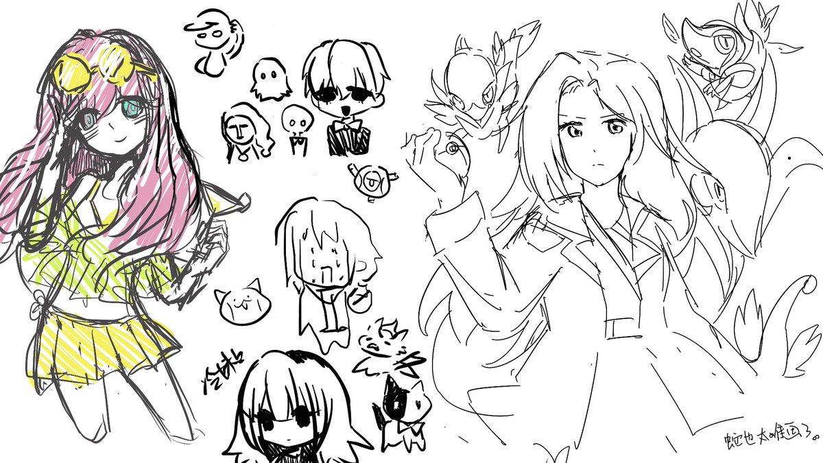 #cytus2  #deemo 
昨晚茶绘