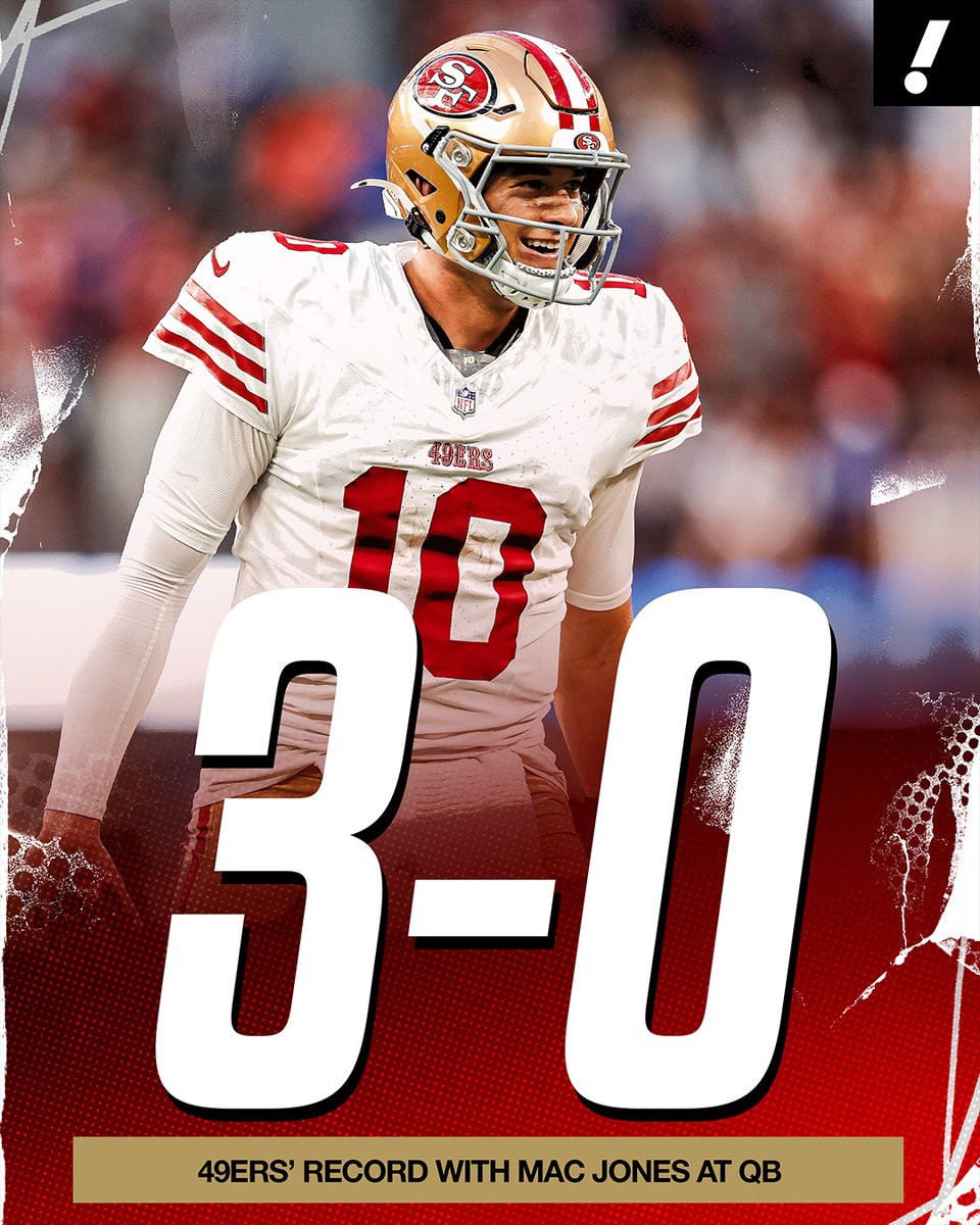 Mac Jones feeling comfortable as a starter for the 49ers 😤