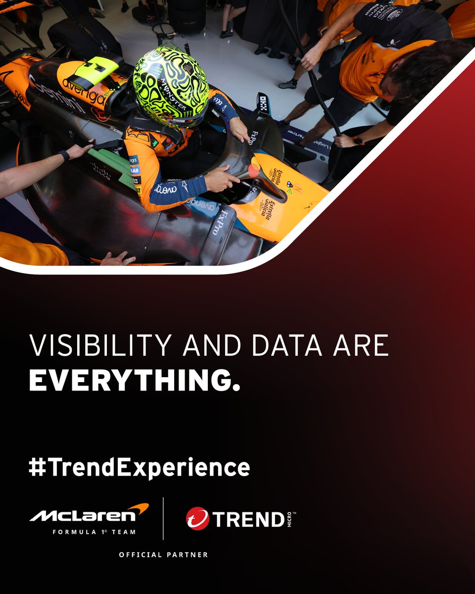 trendaisecurity's tweet photo. The Singapore Grand Prix is a race under the lights - where visibility and data mean everything for the @McLarenF1 Team. We know the feeling. That’s why we stay proactive, always anticipating what’s next.

#TrendExperience https://t.co/Hj2BRvYM1j