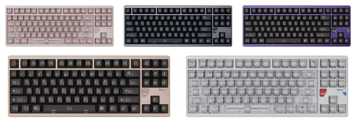 新製品】 ATK×QK Hex80 TKL Magnetic Switch Keyboard ATKより