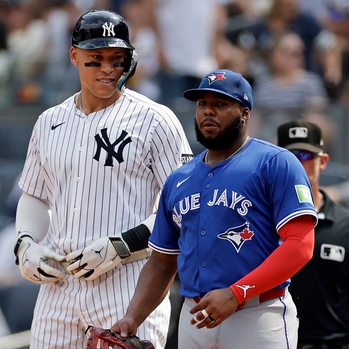 TalkinYanks's tweet photo. This the first time the Yankees and Blue Jays will ever face off in the postseason https://t.co/euutIhwsxH