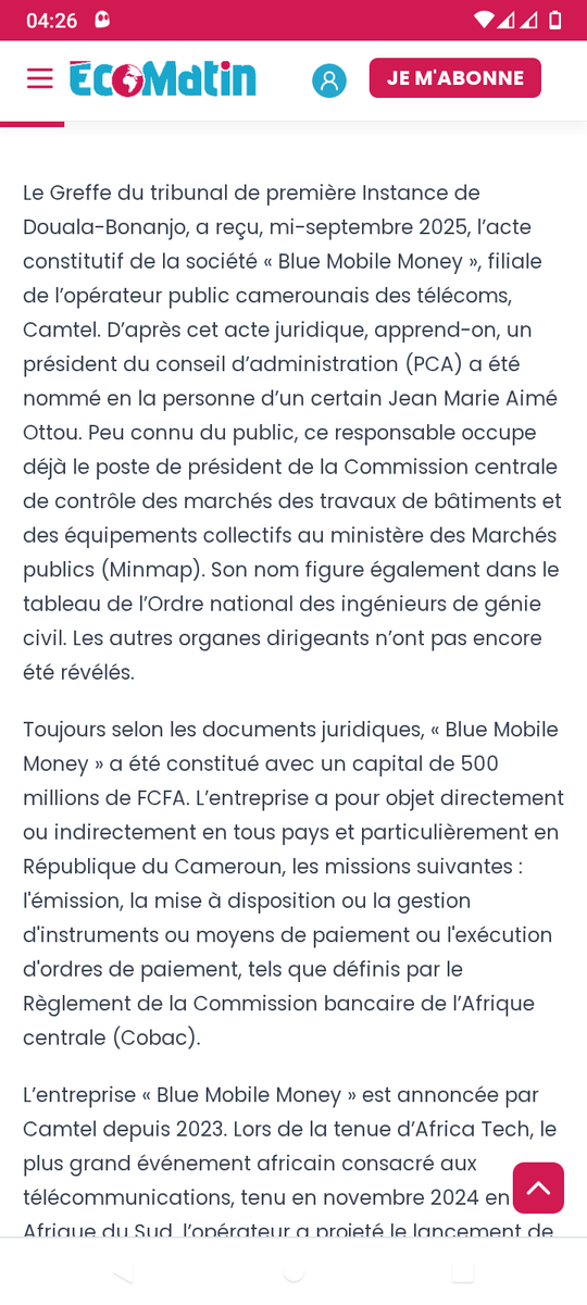 ngop3's tweet photo. Blue Mobile Money en téléchargement https://t.co/K1BW8go1CH