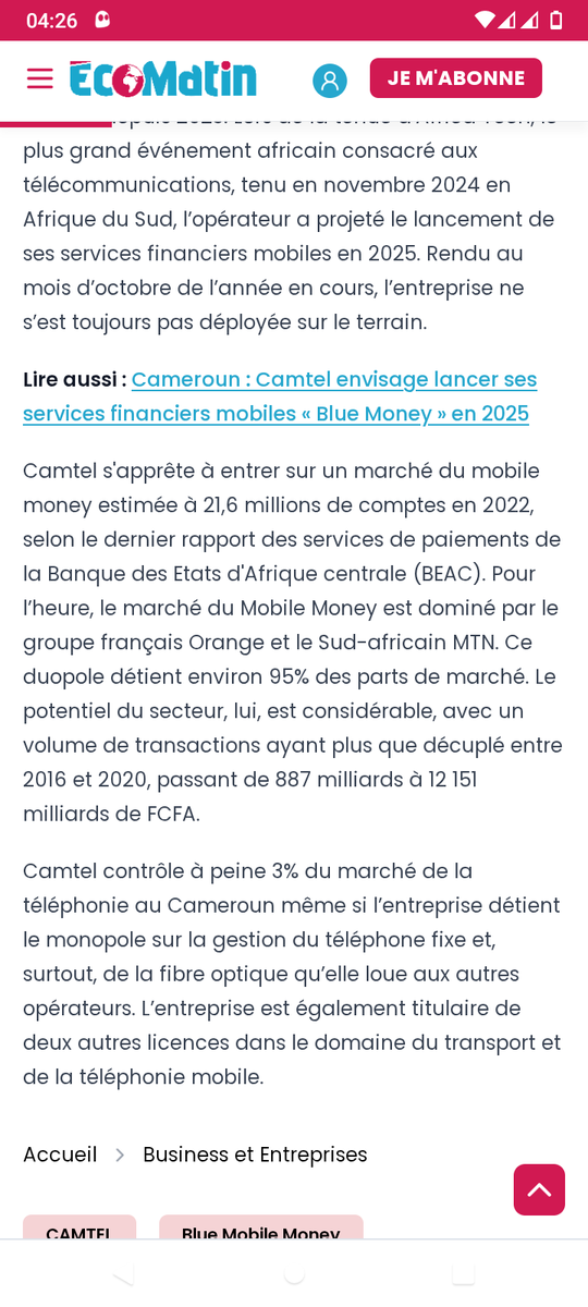 ngop3's tweet photo. Blue Mobile Money en téléchargement https://t.co/K1BW8go1CH