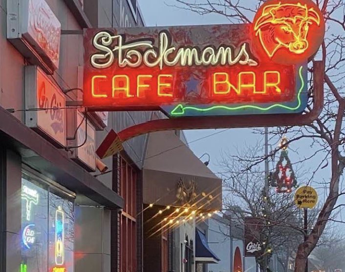 derekhubb's tweet photo. @joedeleone Stockmans Bar, Missoula MT https://t.co/ljNrE1D5aZ