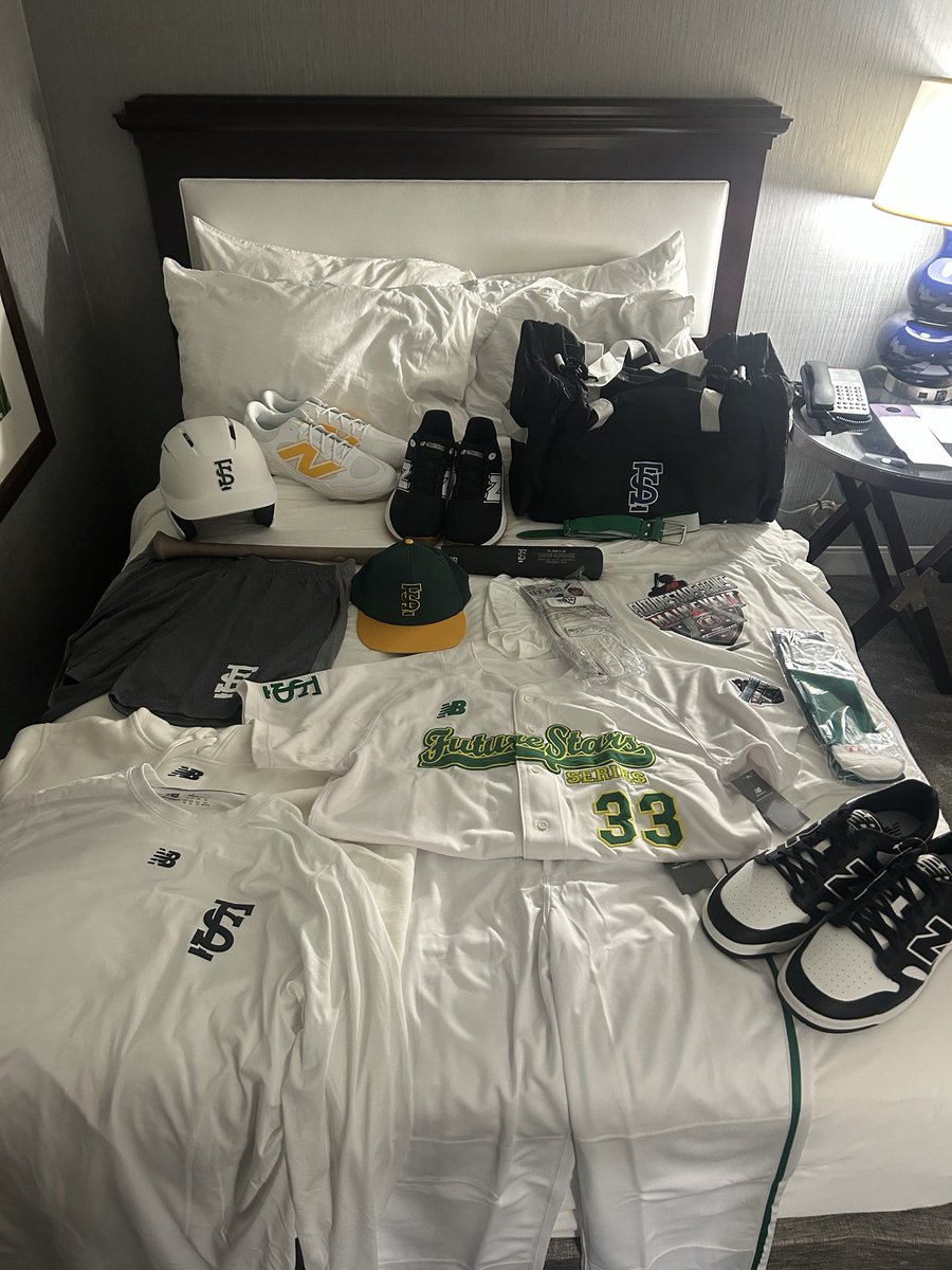 Garner Rodriguez (@garner_12) on Twitter photo Thank you <a href="/_JeremyBooth/">Jeremy Booth</a> and the people at <a href="/ftrstarsseries/">New Balance 𝗙𝘂𝘁𝘂𝗿𝗲 𝗦𝘁𝗮𝗿𝘀 𝗦𝗲𝗿𝗶𝗲𝘀</a> for the super sweet gear! One more sleep‼️#wegotnow Thank you <a href="/_JeremyBooth/">Jeremy Booth</a> and the people at <a href="/ftrstarsseries/">New Balance 𝗙𝘂𝘁𝘂𝗿𝗲 𝗦𝘁𝗮𝗿𝘀 𝗦𝗲𝗿𝗶𝗲𝘀</a> for the super sweet gear! One more sleep‼️#wegotnow
