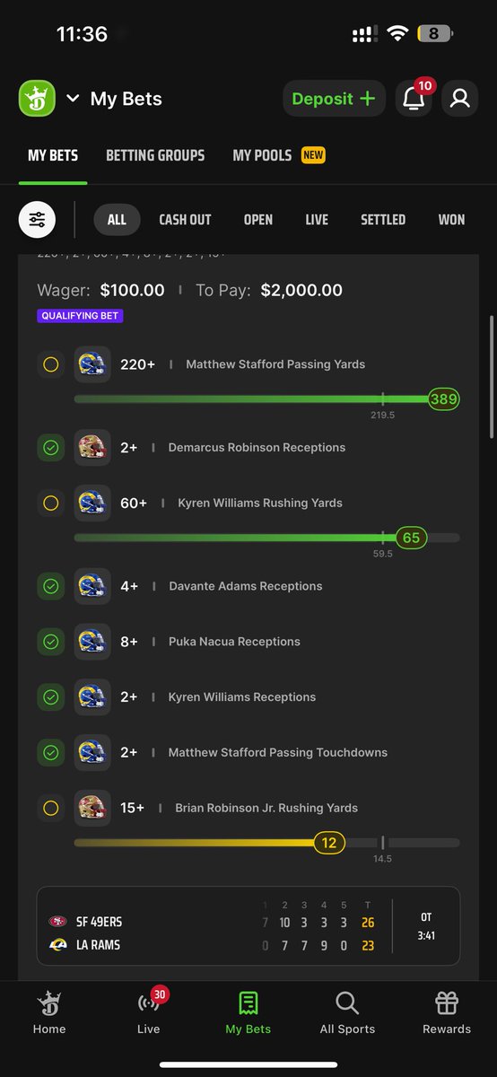 Great fucking day today, missed out on another 2k by 3 yards 😢