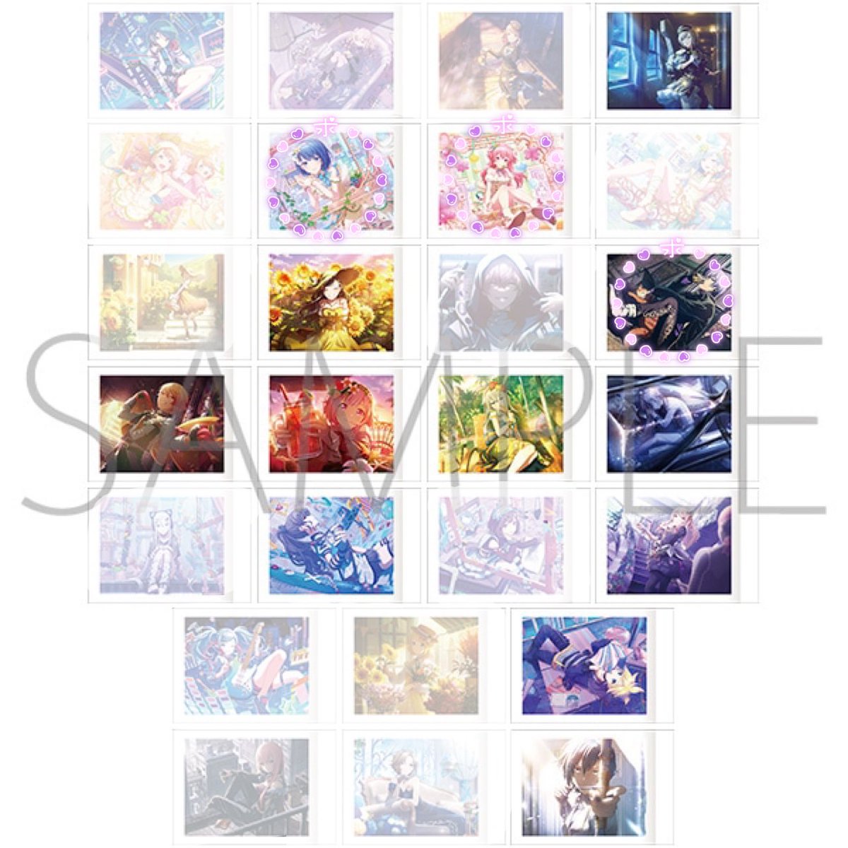 【交換】 プロセカ ぱしゃこれ 6B 特訓後

（譲）志歩 まふゆ 瑞希 KAITO レン
　　杏 司 えむ 寧々 類
　　箔押し▶︎KAITO レン

｟求｠愛莉 冬弥 遥1
　　　箔押し▶︎冬弥 咲希 雫

◎郵送交換

検索からでもお気軽にお声掛けください、よろしくお願いいたします！