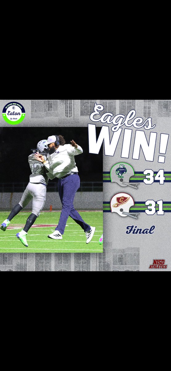 It took all 60 minutes but the Birds go the job done.

#EATon | #GOBIRDS🦅