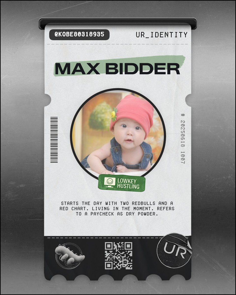 Just claimed my UR IDENTITY 🧾

Take the quiz → reveal who UR

@UR_Global is launching soon, join the community.