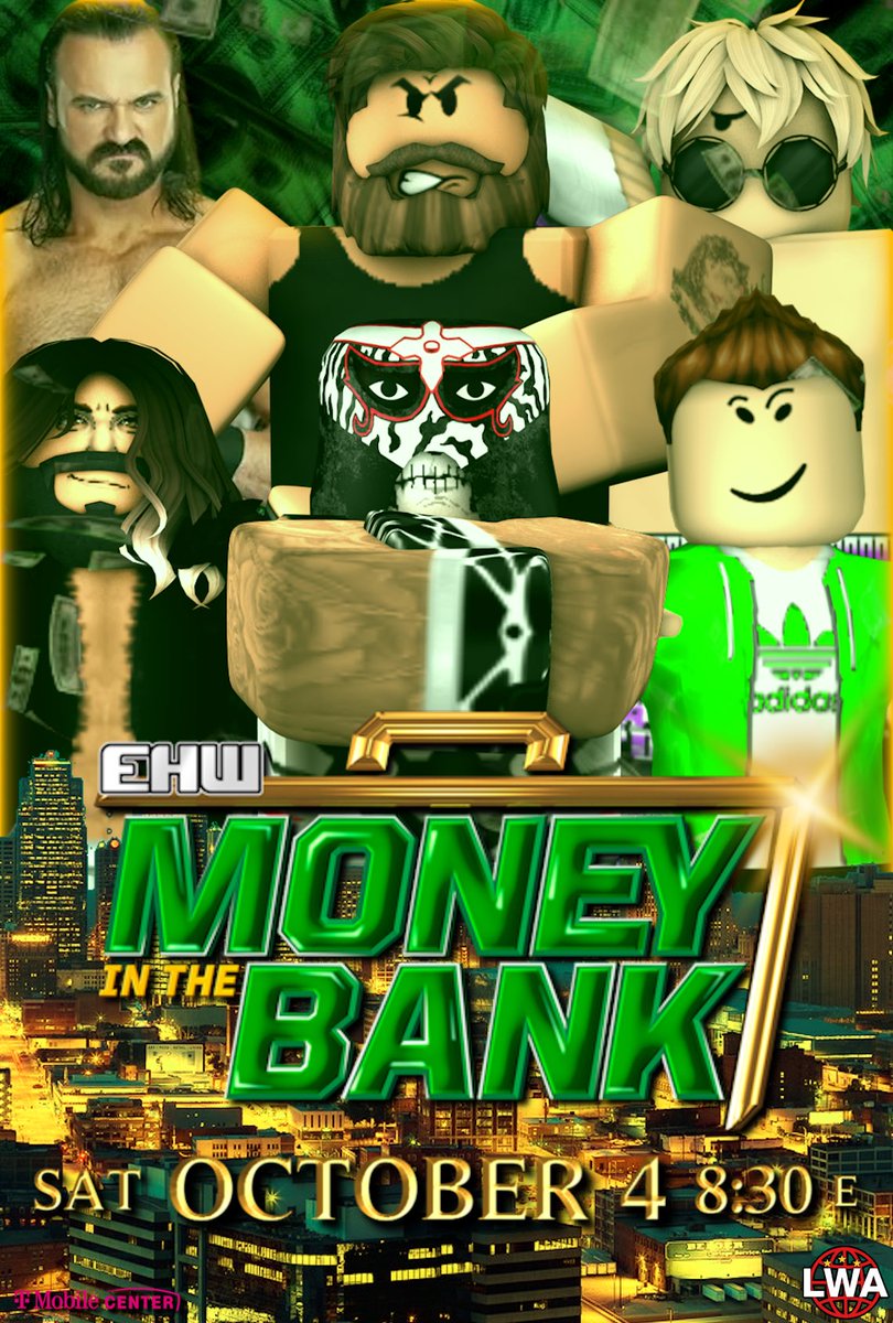 EHW PRESENTS: EHW MONEY IN THE BANK!! THIS SATURDAY 8:30 PM EST ‼️‼️ LIVE FROM THE T-MOBILE ARENA