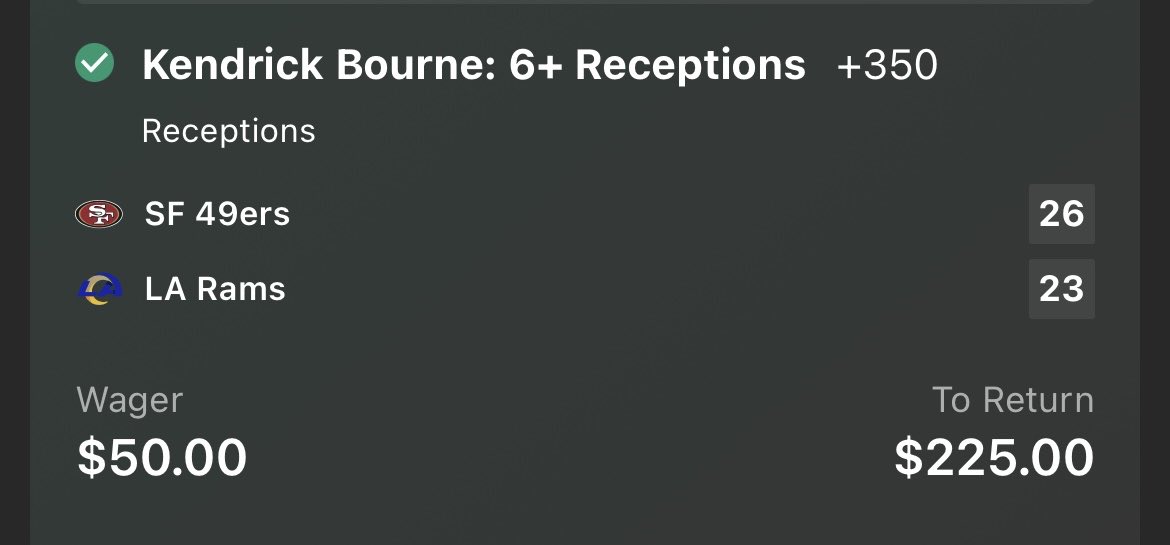 and that’s how you TNF #GamblingTwitter