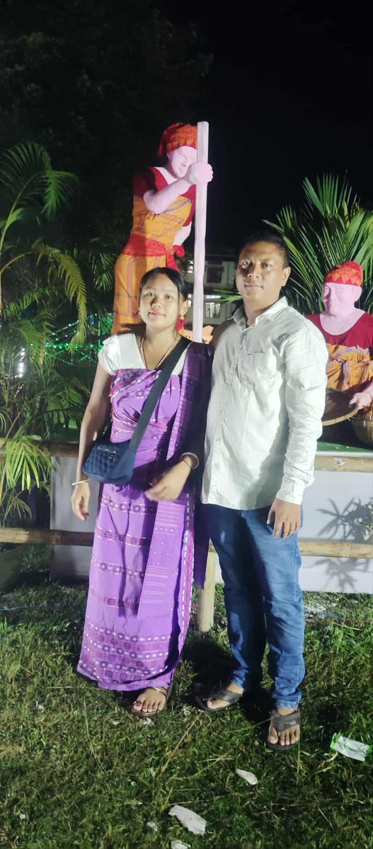 ranjanboro37's tweet photo. Durga Puja special 
In Barbari Baksa.
With my lovely Wife and sister in law https://t.co/j6KWuKC8cn