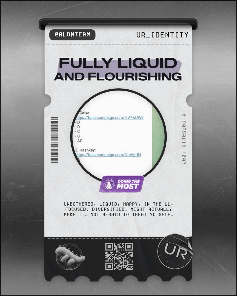 Just claimed my UR IDENTITY 🧾

Take the quiz → reveal who UR

<a href="/UR_Global/">UR</a> is launching soon, join the community.