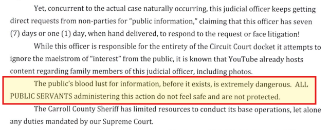 The_Eve_Effect's tweet image. Picture it: 11/3/22 - Carroll Circuit Court, Indiana. Judge Diener recuses himself from the #RichardAllen case mere HOURS after granting a BS safekeeping motion by Sheriff Tobe LEAZENBY to move RA to a state prison. Why? Public demanding transparency &amp;amp; Youtubers.🙄 #DelphiMurders
