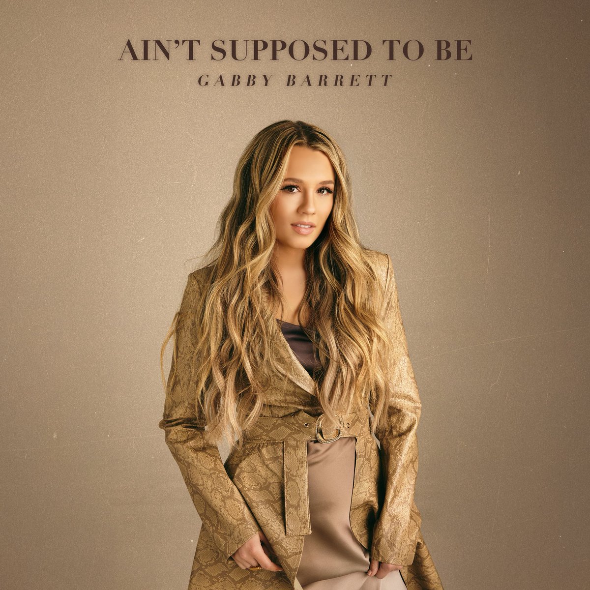 AIN'T SUPPOSED TO BE 
OUT NOW 
gabbybarrett.lnk.to/AintSupposedTo…