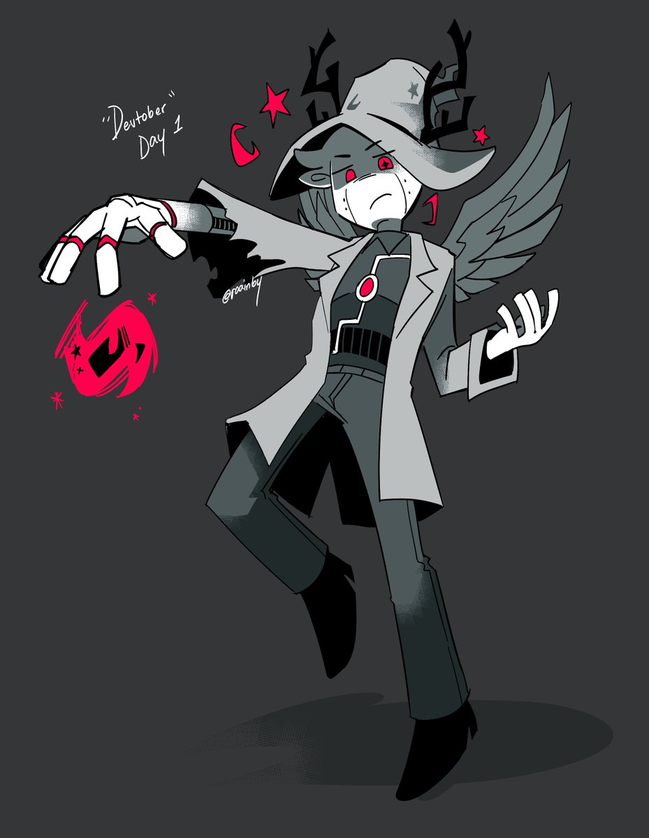 haven't had the time to do inktober in years so im gonna try to draw a dev a day this month to reinforce my draftsmanship.. and to post more..!
ft. <a href="/Frinigus/">Frinigus</a> 
#robloxart #robloxdevtwt