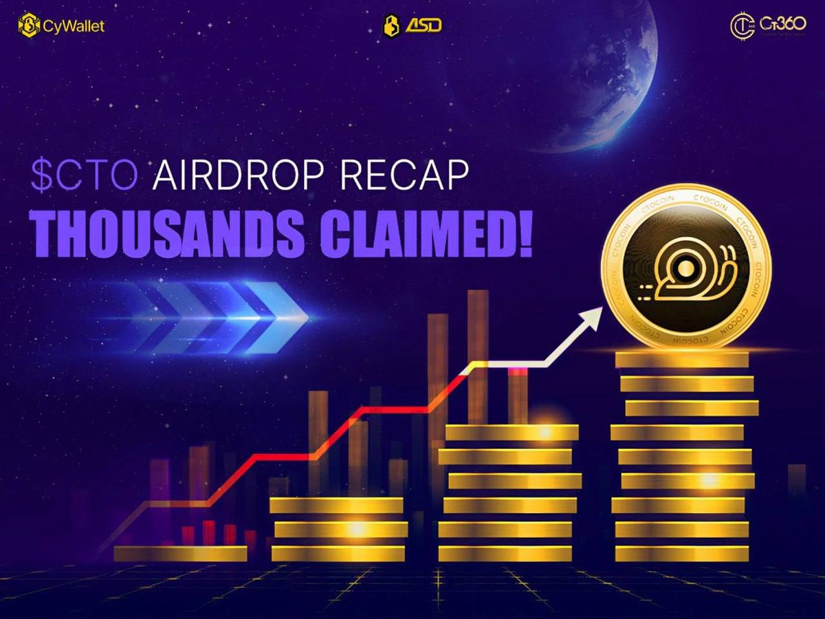 CT360_Project's tweet photo. 🚨 $CTO Airdrop Recap: Thousands claimed! ⏳ Limited spots left – use code xcptaincto! Join @CT360_Project! 👉 https://t.co/4CnHzu9yLl
#CTO #Airdrop #Web3 #CT360 #CyWallet #Realcodes https://t.co/yjF3dLMjXG