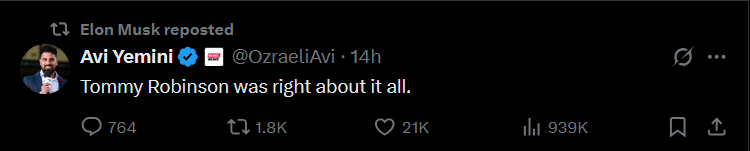 Grinds My Gears (@alreadyfurious) on Twitter photo Did our very own professional breadboard chucker <a href="/OzraeliAvi/">Avi Yemini</a> get a shout out from Space Karen Elon before "Notice me Daddy" <a href="/RitaPanahi/">Rita Panahi</a> or "Look at Me" <a href="/senatorbabet/">Senator Babet</a> did? 😀 Did our very own professional breadboard chucker <a href="/OzraeliAvi/">Avi Yemini</a> get a shout out from Space Karen Elon before "Notice me Daddy" <a href="/RitaPanahi/">Rita Panahi</a> or "Look at Me" <a href="/senatorbabet/">Senator Babet</a> did? 😀