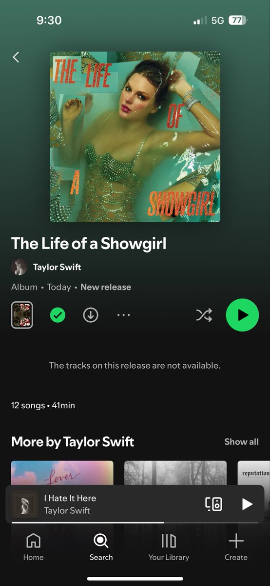 GIRL DID WE JUST CRASHED SPOTIFY