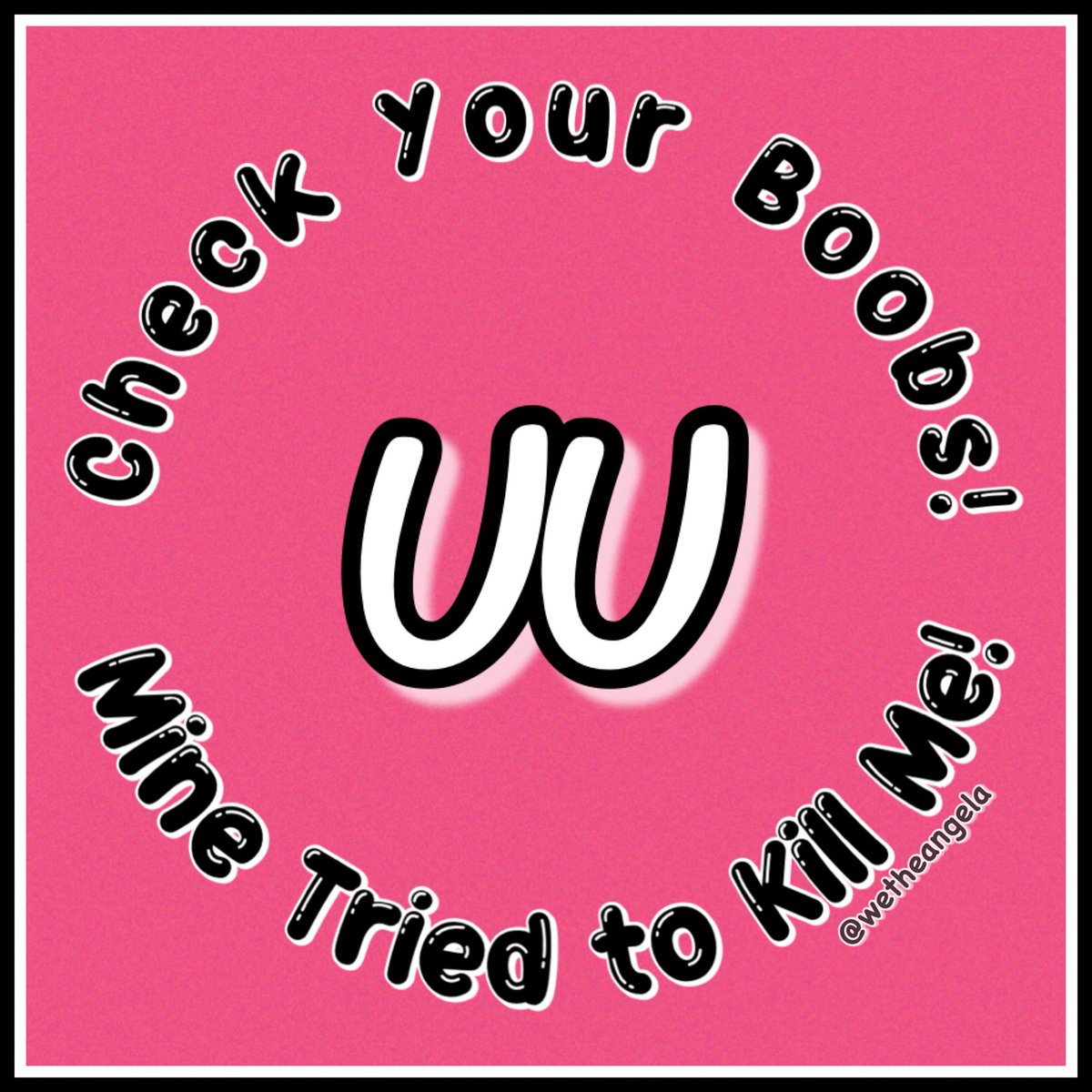 WeTheAngela's tweet photo. #BreastCancerAwarenessMonth #survivor #selfexamssavelives #her2poitive https://t.co/XdRjruab7D