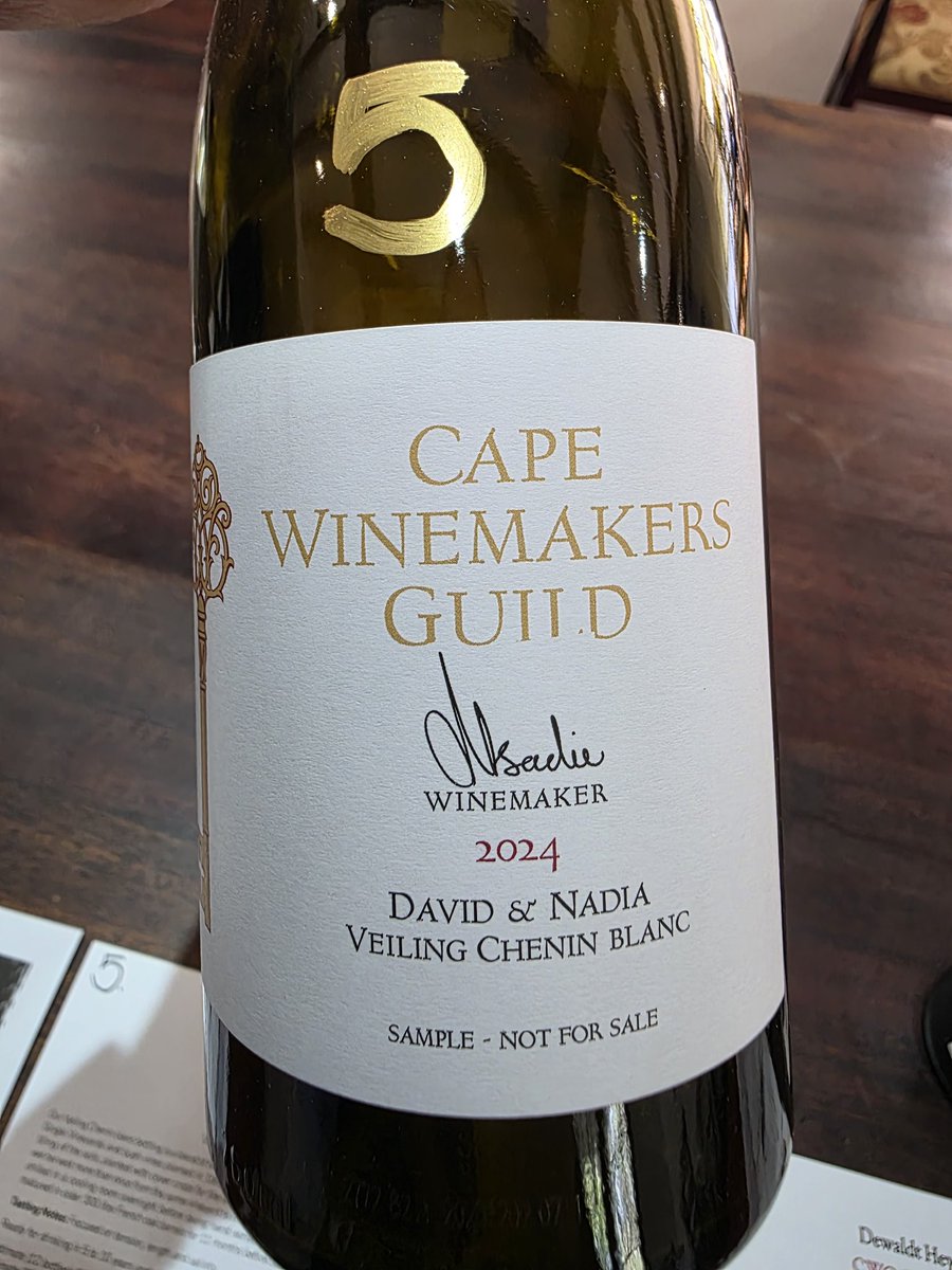 <a href="/CapeWinemakersG/">CapeWinemakersGuild</a> <a href="/SouthernSunGrp/">Southern Sun</a> <a href="/StraussFineWine/">Strauss & Co Fine Wine Auction</a> <a href="/StellWineRoute/">Stellenbosch Wine Routes</a> <a href="/stellenboschcab/">Stellenbosch Cab</a> <a href="/SandtonCity/">Sandton City</a> <a href="/SandtonCentral/">Sandton Central</a> <a href="/ErnieEls_Golf/">Ernie Els</a> <a href="/TheBig_Easy/">Ernie Els</a> <a href="/ernieelswines/">Louis Strydom</a> <a href="/boschkloofwines/">Boschkloof Wines</a> <a href="/RKershawWines/">KershawWines</a> <a href="/winesofelgin/">winesofelgin</a> <a href="/chardonnaysouth/">Chardonnay Association of South Africa</a> <a href="/DewaldtHeyns/">Dewaldt Heyns</a> <a href="/Swartland/">Swartland Wine & Olive Route</a> <a href="/Shiraz_SA/">Shiraz_SA</a> <a href="/Savagewines/">Savage</a> <a href="/lismorewine/">Samantha O'Keefe</a> <a href="/NeilEllisWines/">Warren Ellis</a> <a href="/beeslaarwine/">Abrie Beeslaar</a> <a href="/PinotageSA/">Pinotage Association</a> <a href="/Beaumontwines/">Beaumont Winery</a> <a href="/BotRiverWines/">BotRiverWines</a> <a href="/AABadenhorst/">AA Badenhorst</a> <a href="/LudditeWines/">Luddite Wines</a> <a href="/grenache_global/">Grenache Association</a> <a href="/AtaraxiaWines/">Ataraxia Wines</a> <a href="/mastersofwine/">Masters of Wine</a> <a href="/StormWinesSA/">Hannes Storm</a> <a href="/hermanuswine/">Hermanus Wine Route</a> <a href="/degrendelwines/">De Grendel Wines</a> <a href="/degrendelrestau/">DeGrendel Restaurant</a> <a href="/dbvlwineroute/">DurbanvilleWineRoute</a> <a href="/NewtonJohnsonSA/">Newton Johnson Vineyards</a> <a href="/BarthoEksteen/">Bartho Eksteen</a> <a href="/HermanusTourism/">Hermanus Tourism</a> <a href="/Jordan_Wines/">Jordan Wine Estate</a> <a href="/PaulCluverWines/">Paul Cluver Family Wines</a> <a href="/GreatDomainesSA/">Great Domaines</a> <a href="/MullineuxWines/">The Mullineuxs</a> <a href="/CheninBlancSA/">Chenin Blanc SA</a> <a href="/CheninKing/">Bruwer Raats</a> Cape Winemakers Guild 

David &amp; Nadia
Veiling Swartland Chenin Blanc 2024

From two Paardeberg dryland vineyards planted in 1981 and 1985 on granite soils, both proudly Old Vine Project certified, this Chenin embodies unshowy restraint. Taut and saline, it carries a whisper of