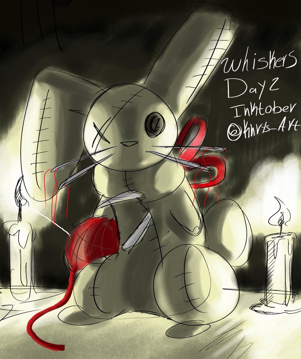 inktober day 2 weave, i draw whiskers a plush bunny 

#Inktober2025 #inktober #weave