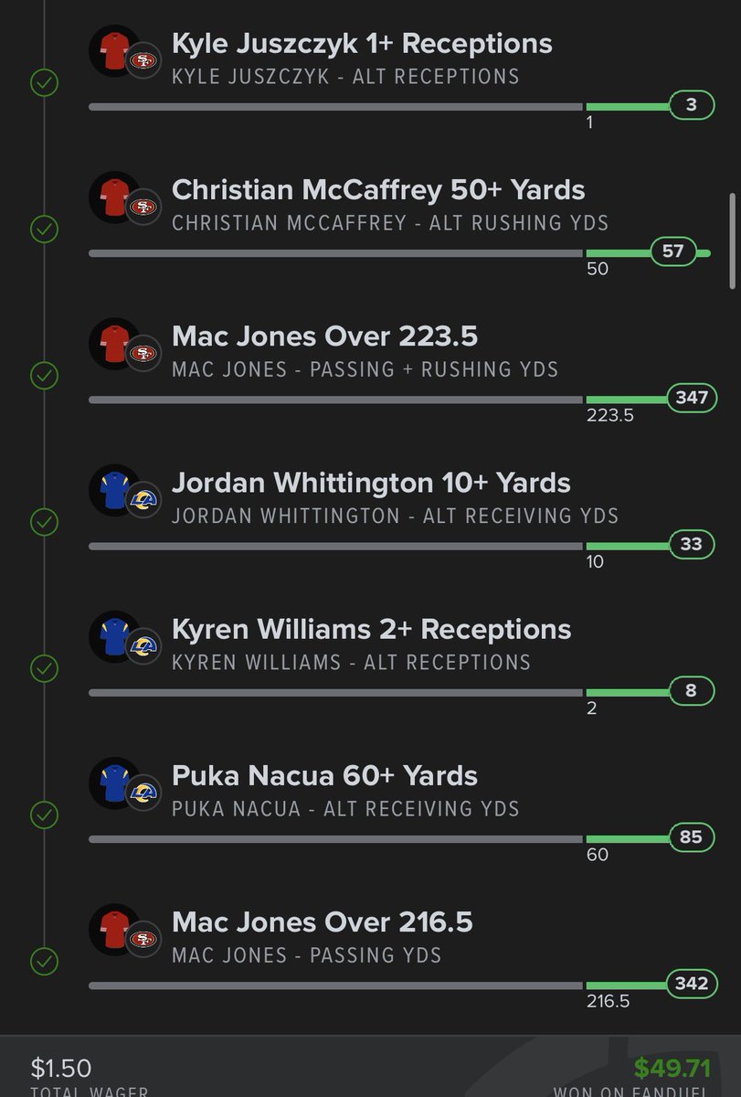 If your gonna hit a 12 member parlay make sure you only win $50 #SportsBettingX #fanduel  #fanduelparlays