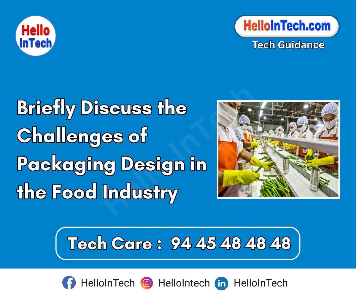 HelloIntec13514's tweet image. Briefly discuss the challenges of packaging design in the food industry

If you would like more information, please visit the page.
hellointech.com/briefly-discus…

#foodpackaging #packagingchallenges #sustainablepackaging #foodsafetydesign #labelcompliance #consumertrust