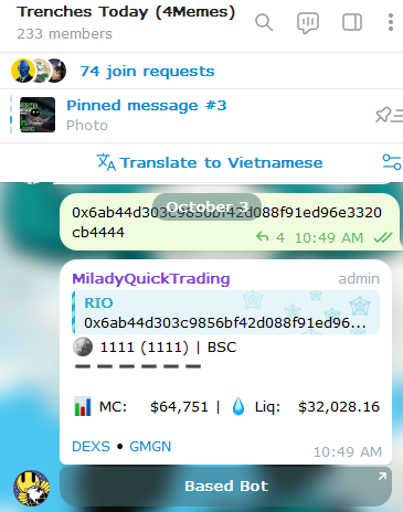 Trenches Today (4Memes) here $1111 | 13x

t.me/+oCBeuXHuPmsxN…

gmgn.ai/bsc/token/qlQ1…