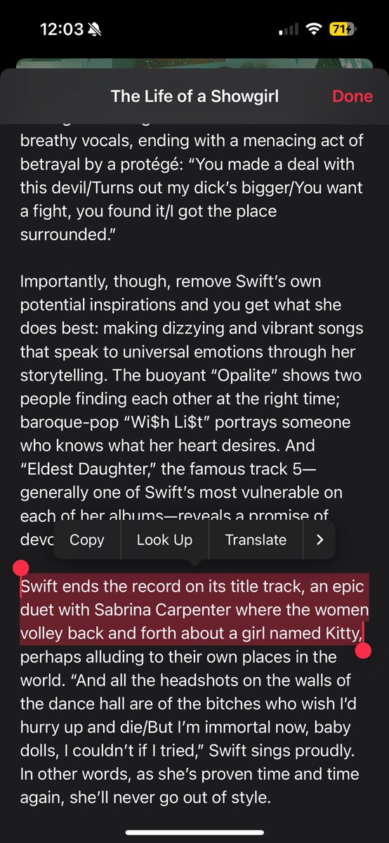 I am never ever ever recovering from this #TheLifeOfAShowgirl