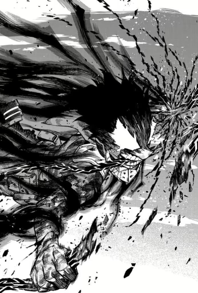 churrokamo's tweet photo. Deku getting so feral over Kacchan getting stabbed that he just starts gnawing on bitches https://t.co/Txf2kgonkn
