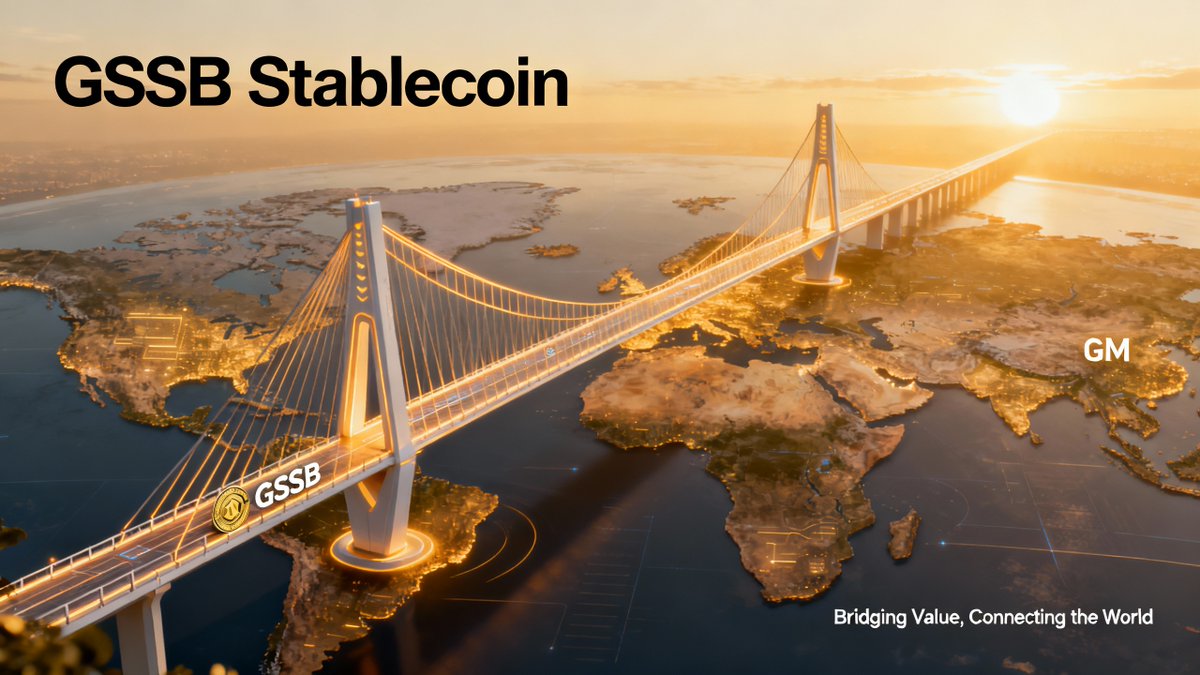 GSSB_Pro's tweet photo. GM 🌍 Web3 family!

Stablecoins aren't just cold code; they're a bridge of value.

#GSSB #Stablecoin #WAGMI https://t.co/4v99MMuopk