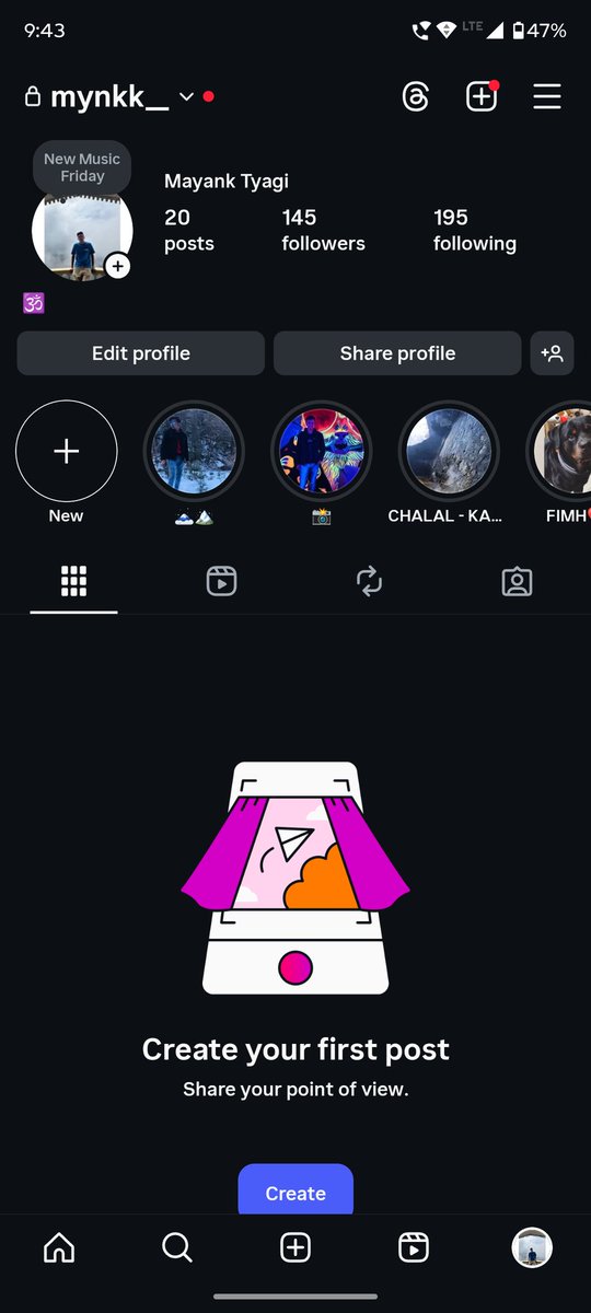 MayankT24's tweet photo. Instagram is not working properly on my Android; it keeps crashing during the reels, and now I am unable to see anyone's posts, including my own. #instagramdown #instagram #meta @instagram @metaindia @Meta https://t.co/U43YmNdDDX