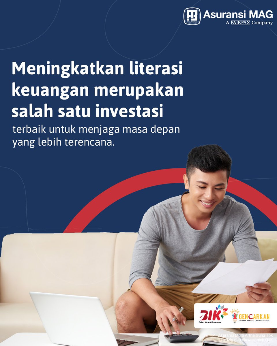 Literasi keuangan merupakan fondasi untuk melangkah lebih percaya diri. Bersama Asuransi MAG, lindungi diri dari risiko sekaligus kelola aset lebih bijak.

#AsuransiMAG #BIK2025 #Gencarkan #LiterasiKeuangan
