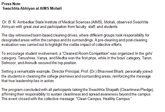 AIMS Mohali tweet media