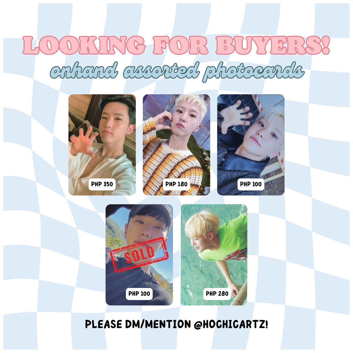 hochicartz's tweet image. [📢] — UPDATE

⌗ wts lfb lf ph seventeen svt 17 hoshi photocards