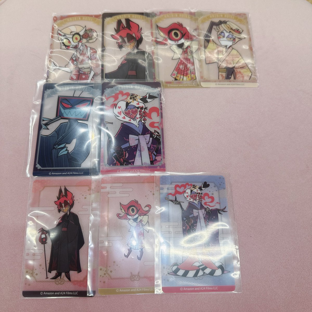 mimmimrin_'s tweet photo. 【交換】ハズビンホテル アニメイトフェア 特典 メモリアルクリアカードコレクション

譲
チャーリー アラスター ニフティ ルシファー ヴォックス ヴァレンティノ ヴェルベット

求
エンジェル≫ハスク

᛭本日横浜手渡し、郵送
᛭アラスター/ルシファー/ヴォックスはエンジェルとの交換
⇩続 https://t.co/Kdp6CkuJM6