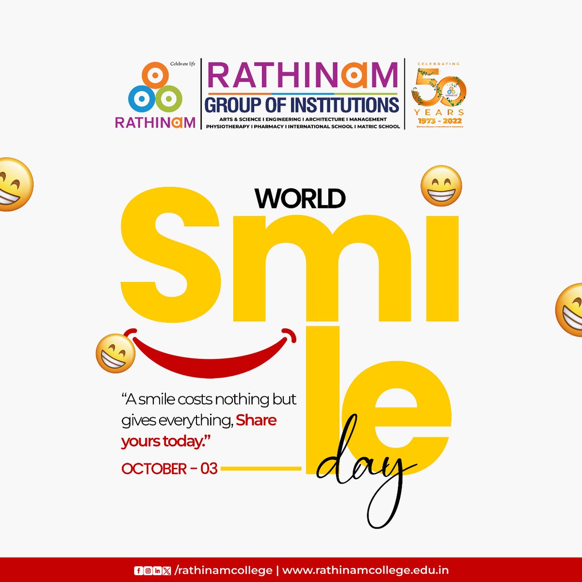Rathinam Group of Institutions tweet media