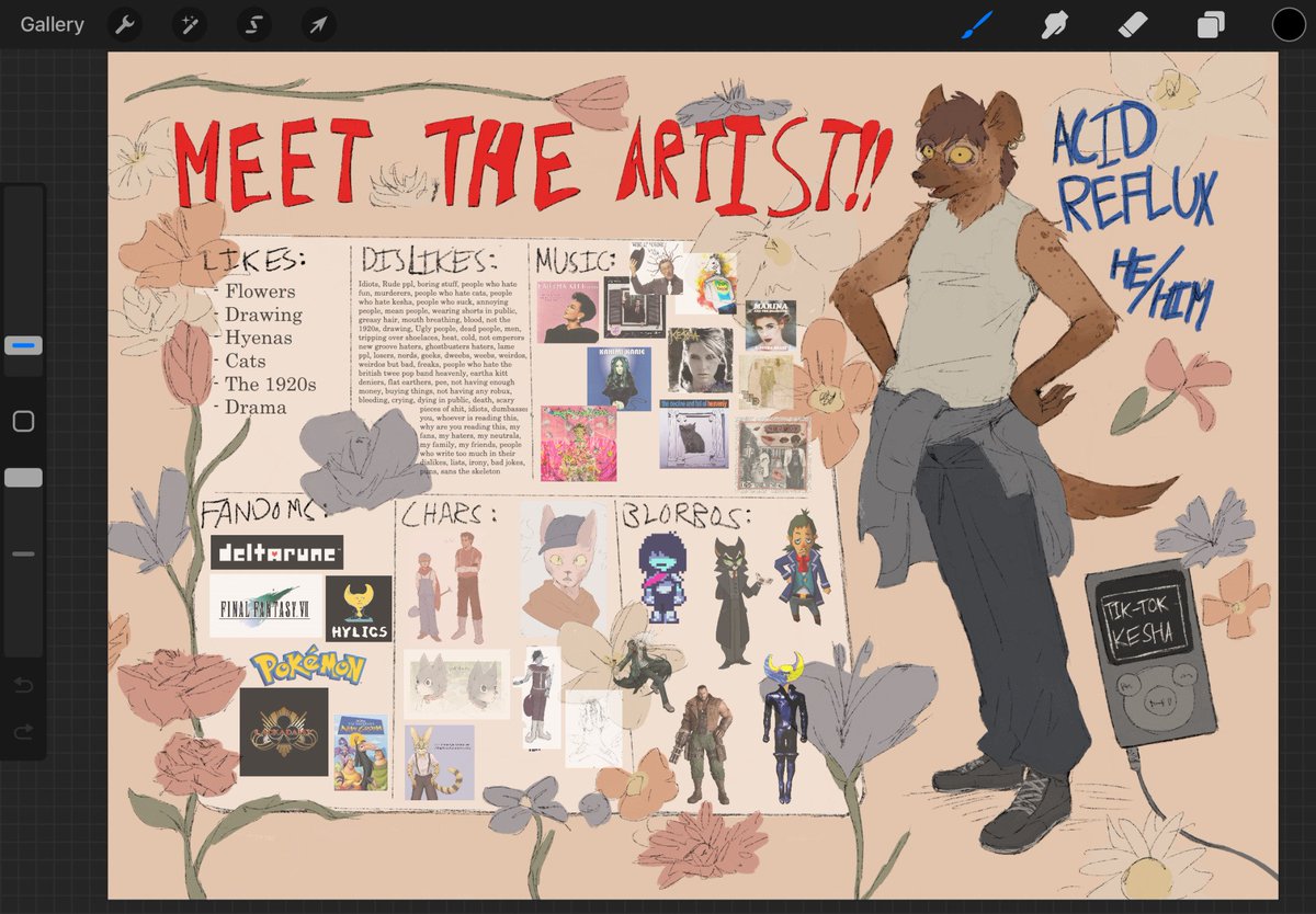 x_Acid_Reflux_x's tweet image. HELLO EVERYONE, I AM ACID REFLUX. THIS IS MY ART PAGE!!
I am an artist from Tumblr, thats where i posted before. I  now post on BOTH websites. I post lots of OC and fandom stuff.

Check out my strawpage!
acidreflux.straw.page
Check out my tumblr!
tumblr.com/blog/acidreflu…